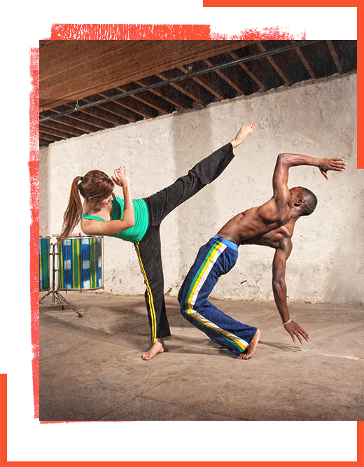 Capoeira class